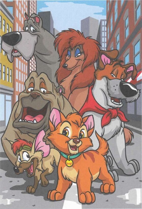 Roublard & Tito & Einstein & Francis & Rita & Oliver