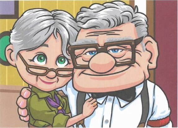 Carl Fredricksen & Russell