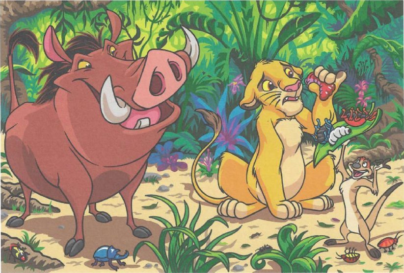 Simba & Timon & Pumbaa