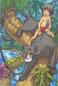 Mowgli & Bagheera
