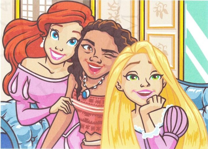 Ariel & Vaiana & Raiponce