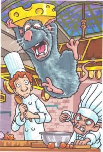 Rémy, Alfredo Linguini & Skinner