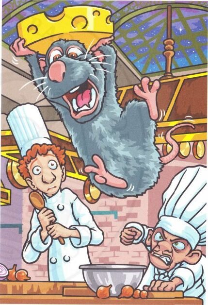 Rémy & Alfredo Linguini & Skinner