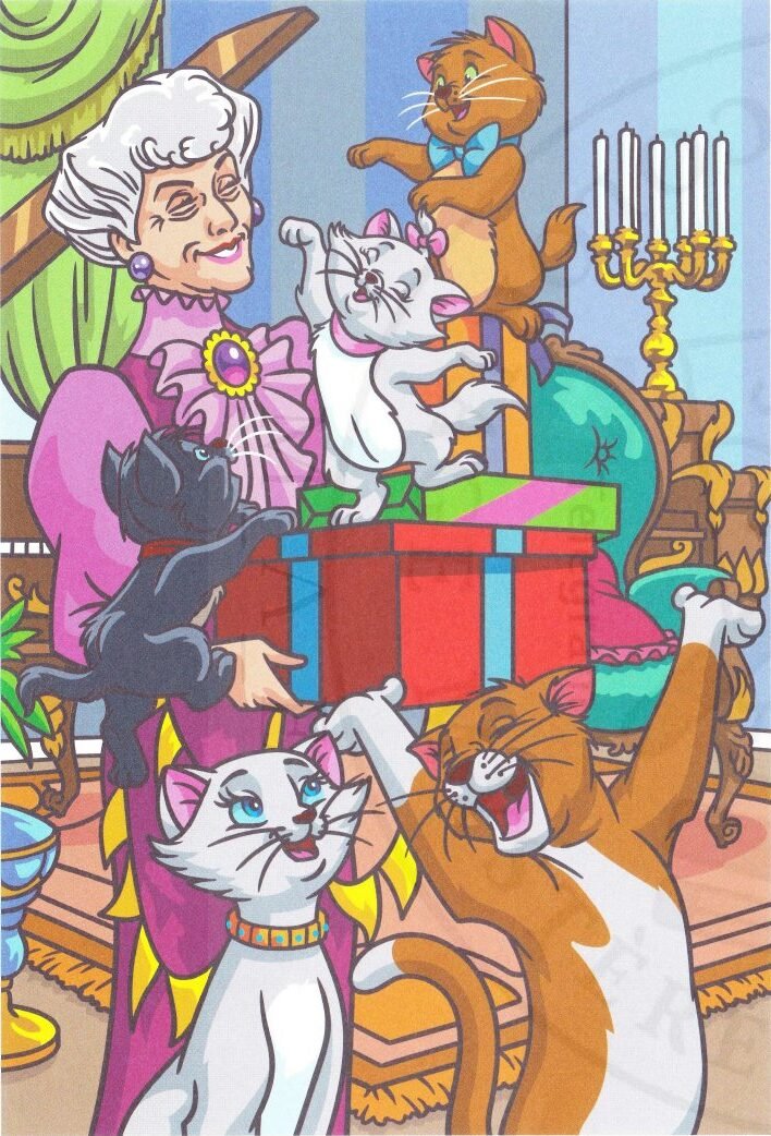 Madame Adélaïde Bonnefamille & Duchesse & Thomas O'Malley & Berlioz & Toulouse & Marie
