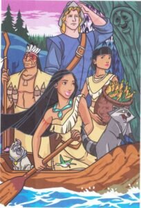 Powhatan, John Smith, Pocahontas & Nakoma