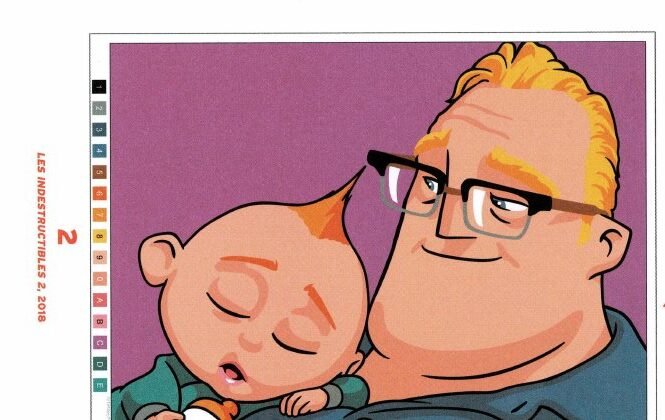 Bob Parr (M. Indestructible) & Jack-Jack
