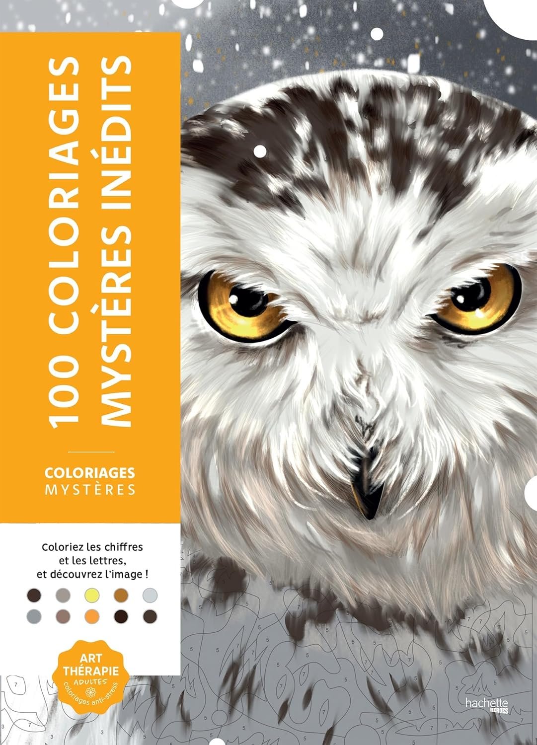 Couverture du 100 coloriages mystères inédits